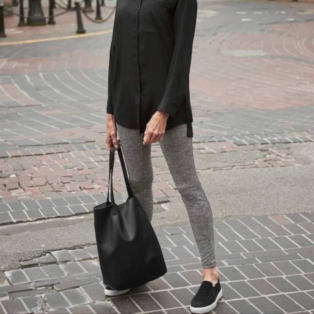 Athleta Herringbone Metro High Rise Legging